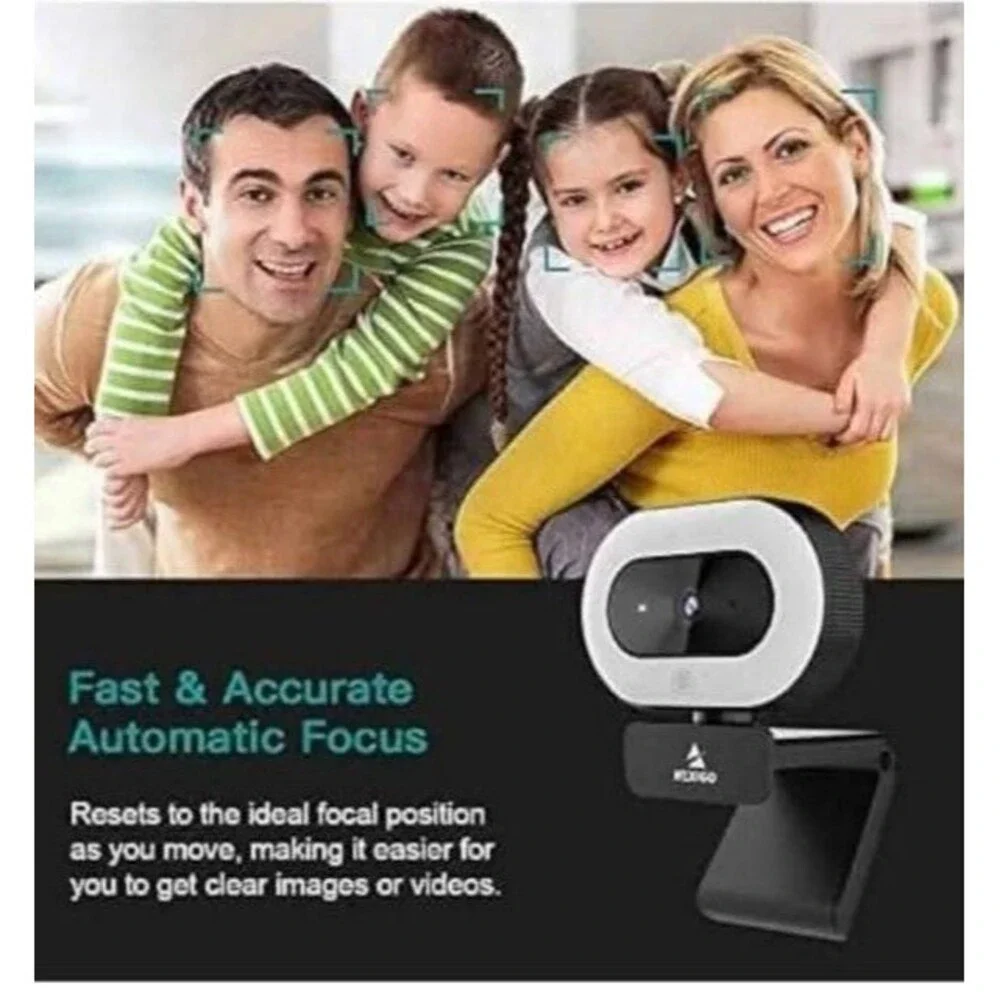 NEW! NexiGo Streamcam N930E w/ Software and Ring Light